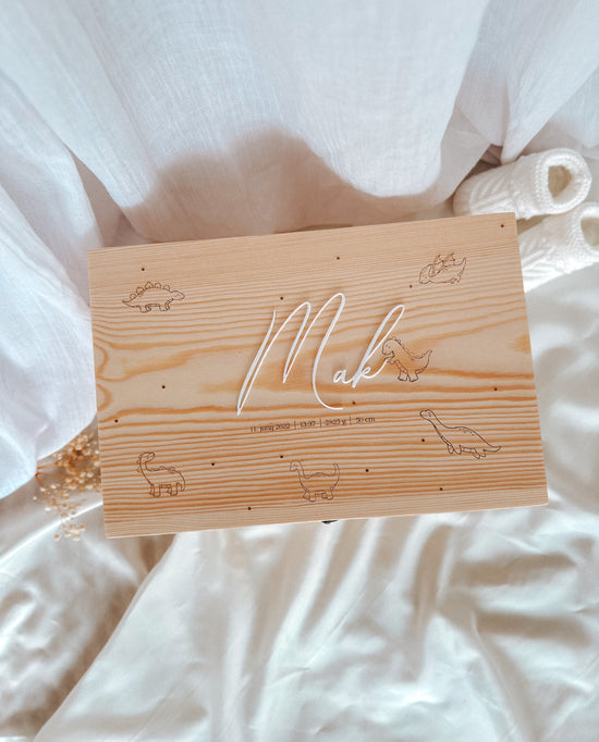 Personalizirana škatla spominov - dino