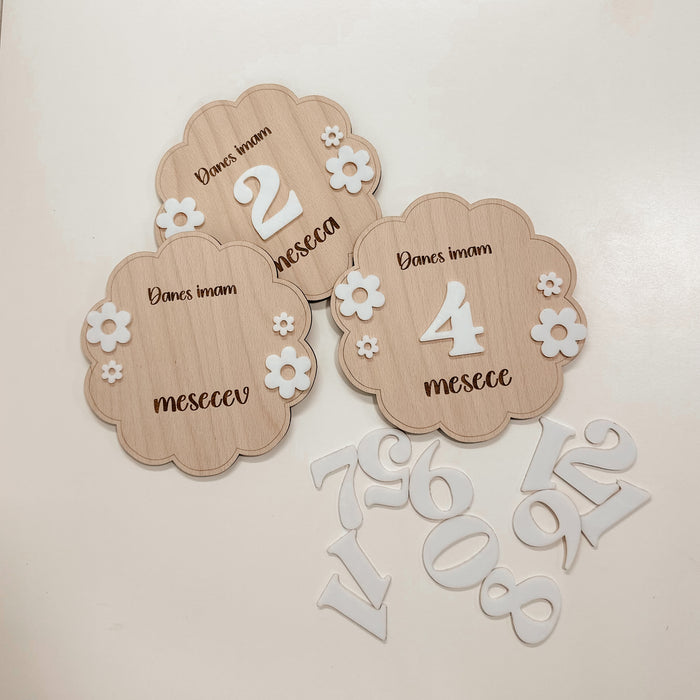 Kartice mejnikov - daisy