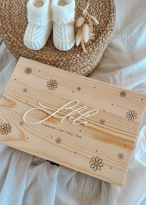 Personalizirana škatla spominov - marjetice