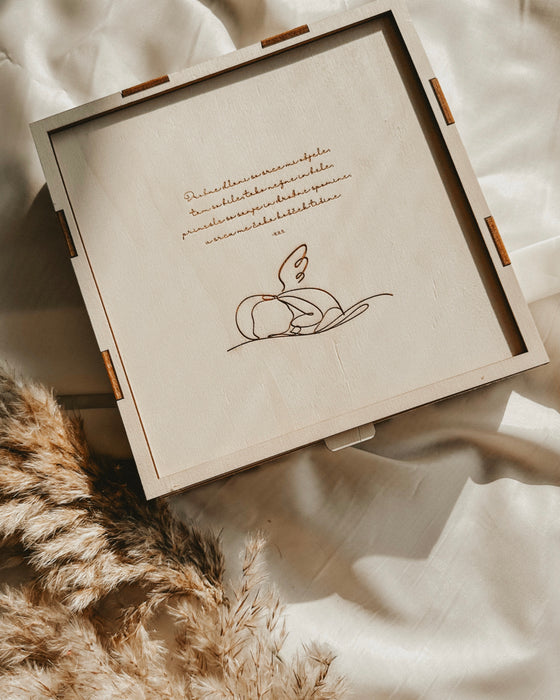 Spominska škatla za angelske mamice