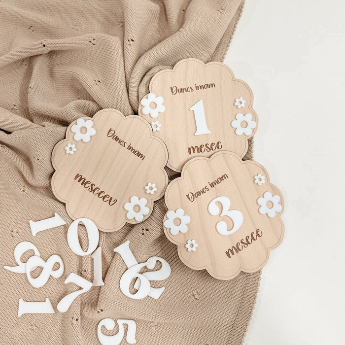 Kartice mejnikov - daisy