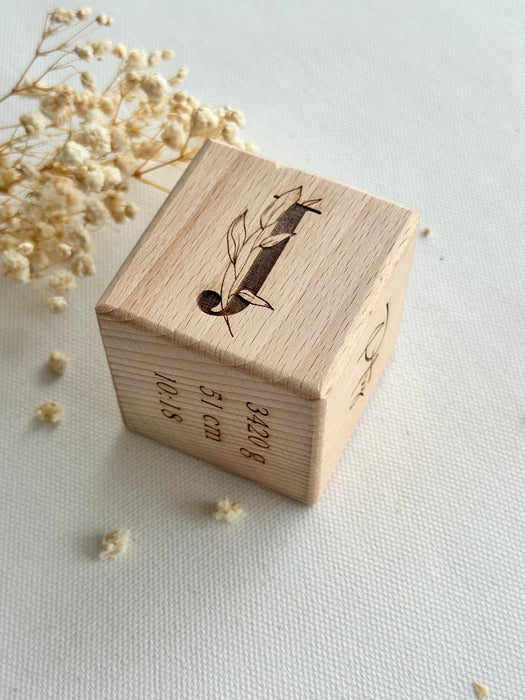 Spominska kocka ob rojstvu otroka