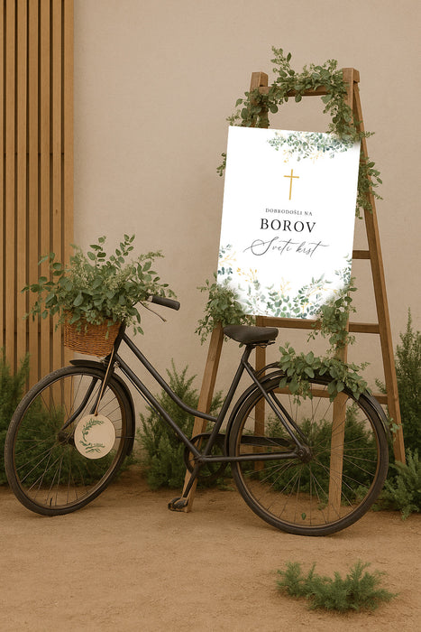 Tabla dobrodošlice - sveti zakramenti - več motivov