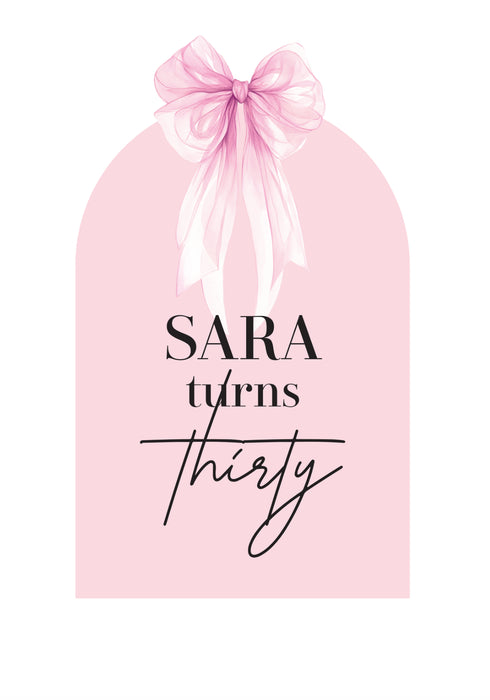 Tabla dobrodošlice - pentlja - več barv