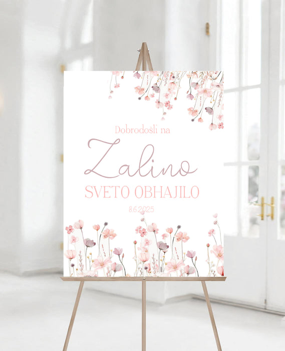 Tabla dobrodošlice - sveti zakramenti - več motivov