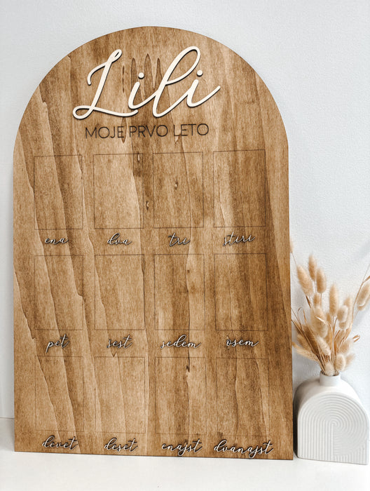 Tabla spominov - svetla/temna