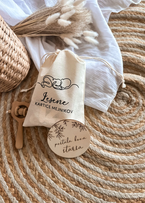 Nosečniške kartice mejnikov - števila