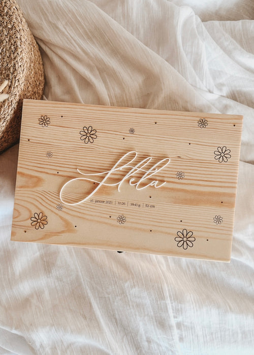 Personalizirana škatla spominov - marjetice