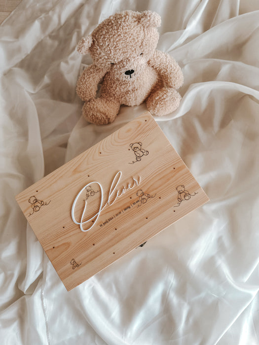 Personalizirana škatla spominov - medvedki