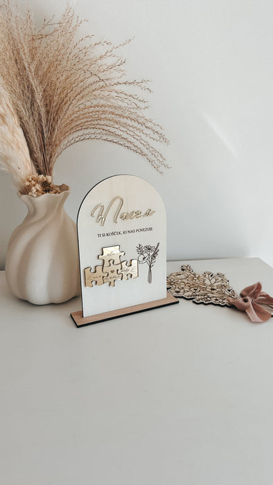 Družinska sestavljanka z imeni