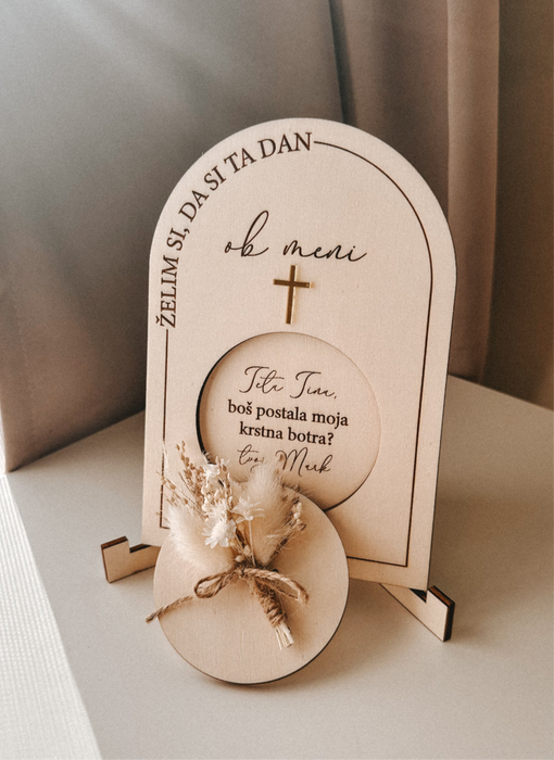 Prošnja za botre – krstna/birmanska - več motivov