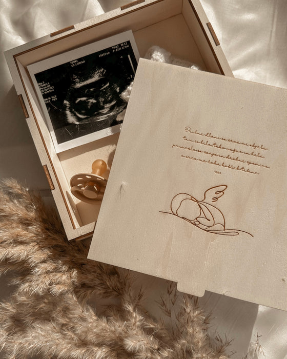 Spominska škatla za angelske mamice