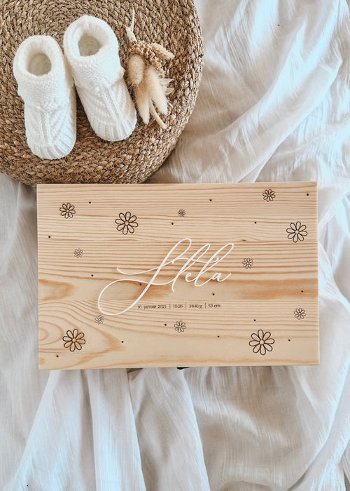 Personalizirana škatla spominov - marjetice