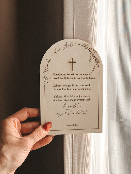 Prošnja za botre – krstna/birmanska - več motivov