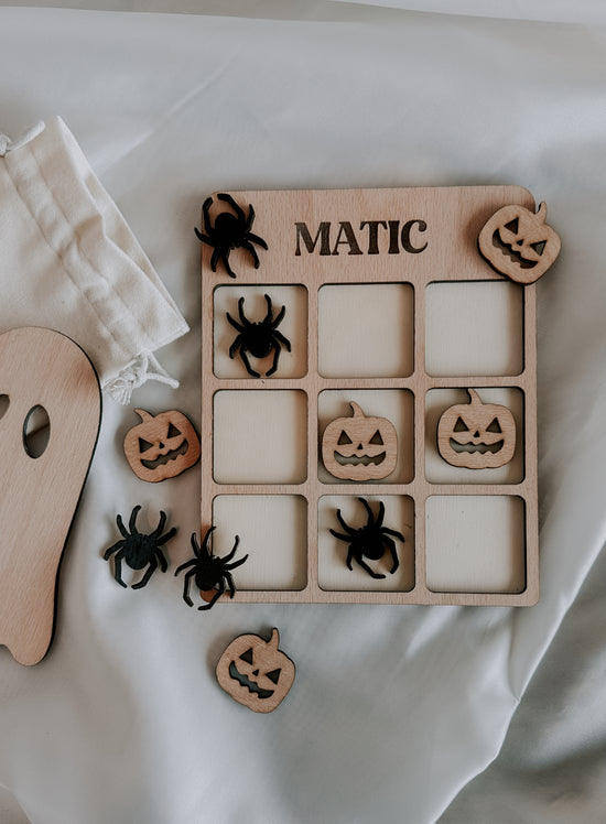 Halloween tic tac toe 👻