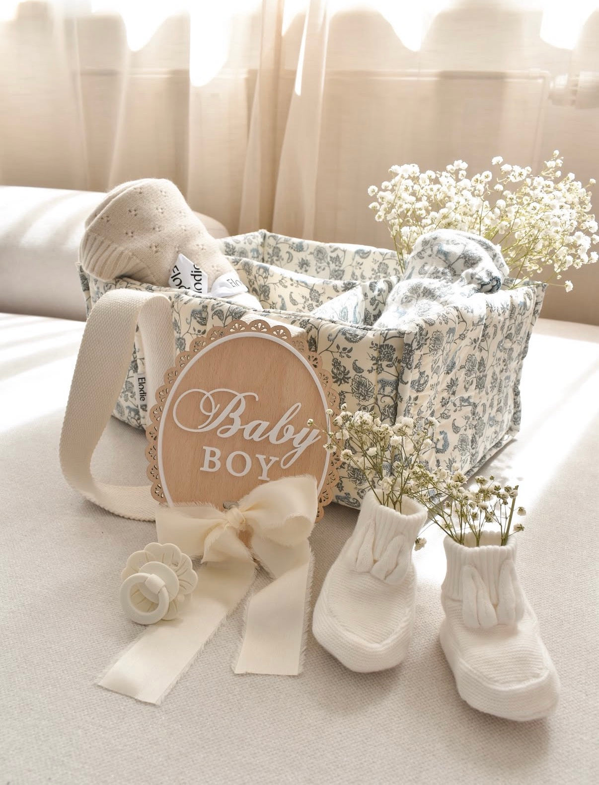 Oznanitvena kartica - baby boy/baby girl