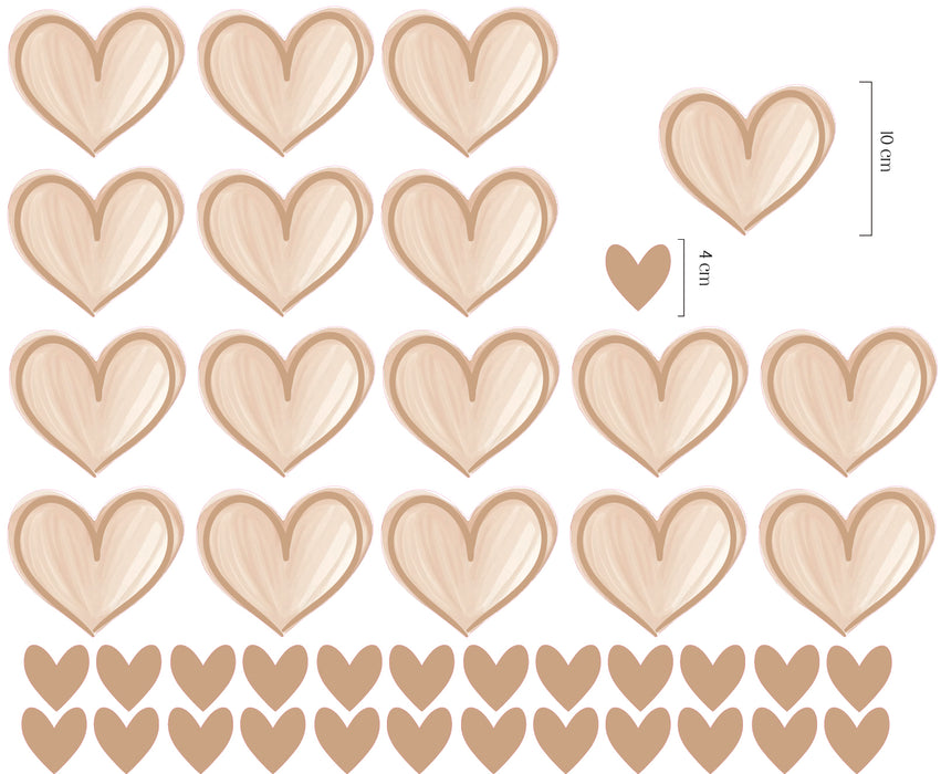 Stenska naleka - srčki