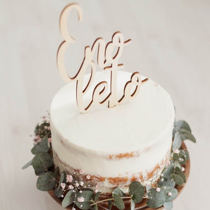 Cake topper - Meraki&