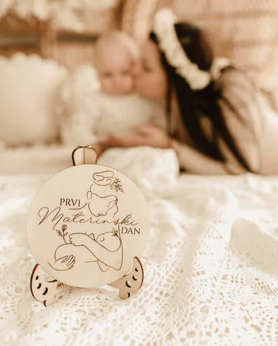 Oznanitvena kartica "prvi materinski dan" - Meraki's Shop