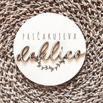 Oznanitvena kartica spola - pričakujeva deklico/fantka - Meraki's Shop