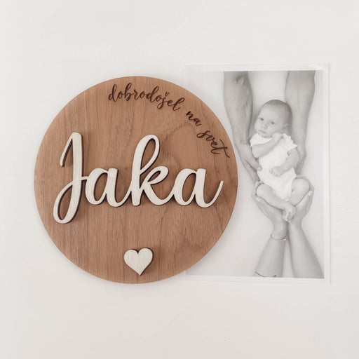 Oznanitvena kartica z imenom - Meraki's Shop