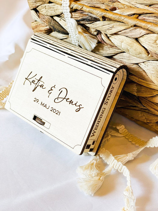 Personalizirana škatla za "poročni" USB ključ - Meraki's Shop