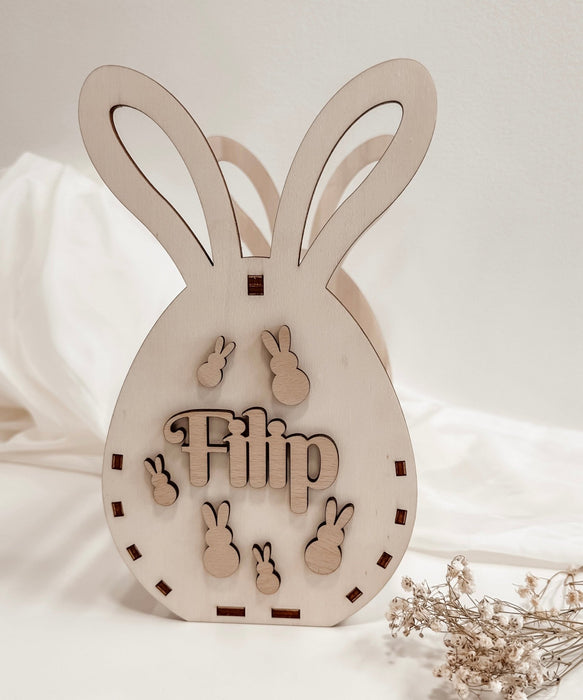 personalizirana velikonočna košarica - Meraki's Shop