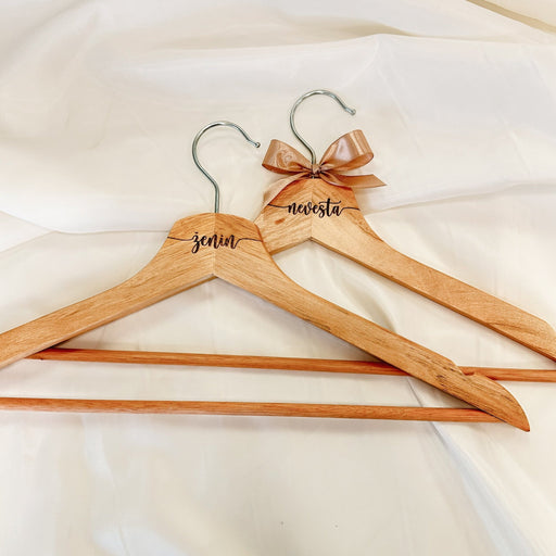 Poročna obešalnika - Meraki's Shop