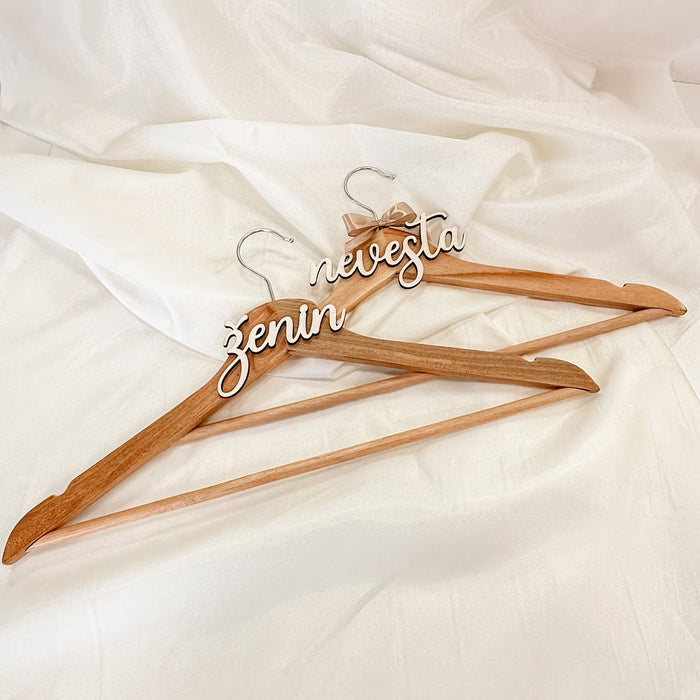 Poročna obešalnika - Meraki's Shop