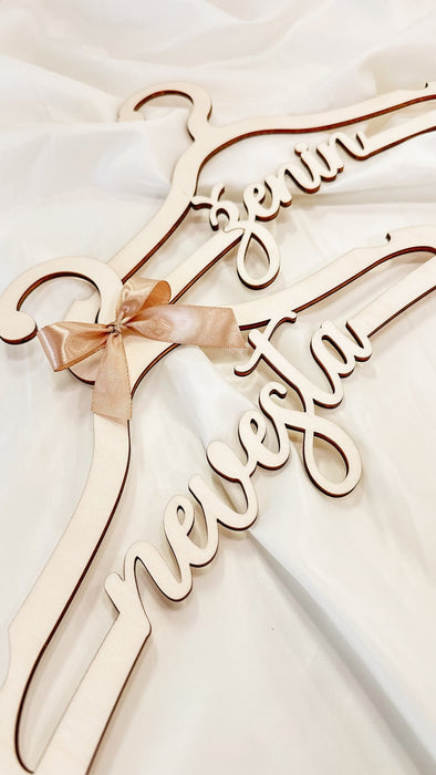 Poročna obešalnika - Meraki's Shop