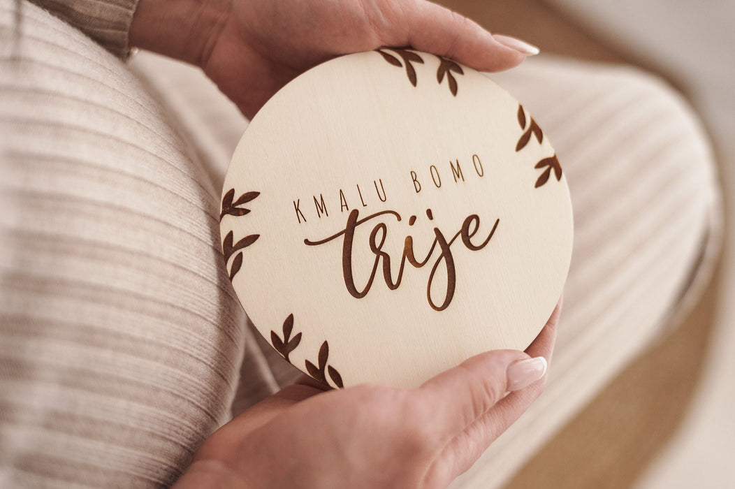 Set oznanitvenih kartic nosečnosti - Meraki's Shop