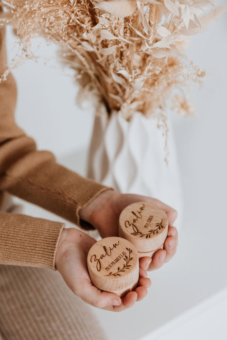 Skrinjica prvi zobek • prvi pramen las - Meraki's Shop