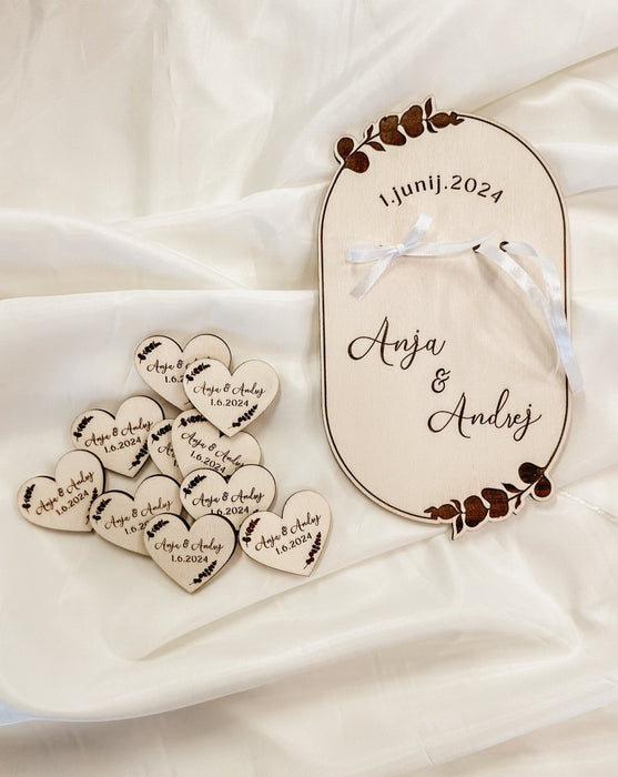 Stojalo za poročna prstana - Meraki's Shop