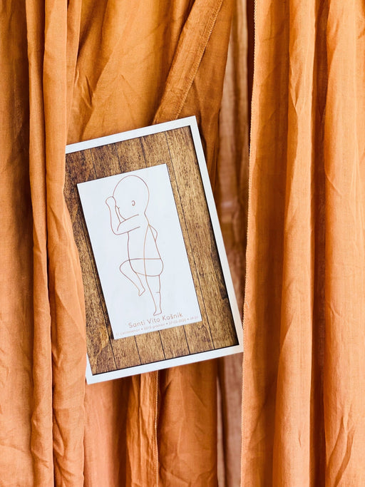 Tablica z otrokovimi rojstnimi podatki - Meraki's Shop